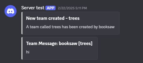 Webhook example